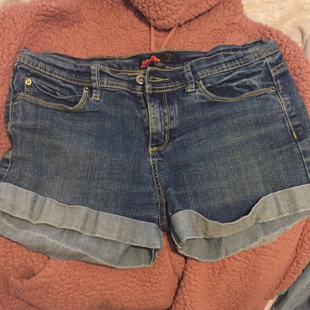jean shorts
